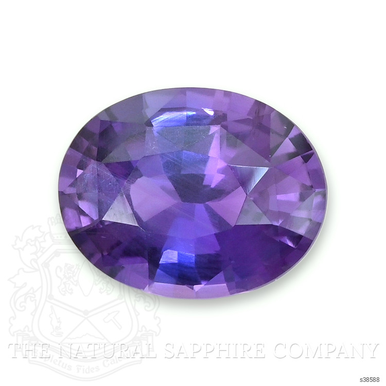 3.81 Ct. Bluish Purple Sapphire from Ceylon (Sri Lanka)