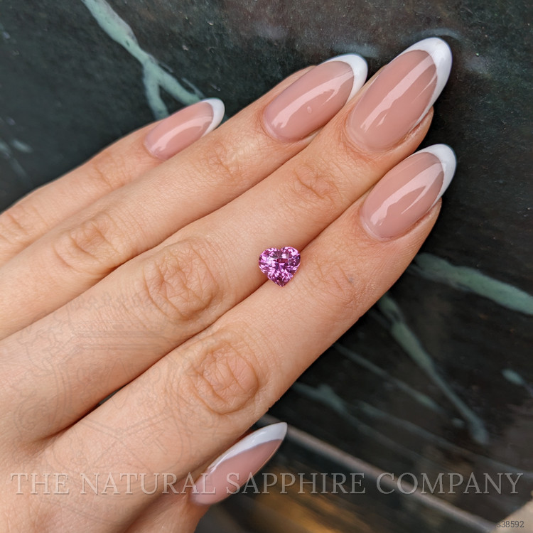 2.04 Ct. Purplish Pink Sapphire from Ceylon (Sri Lanka)