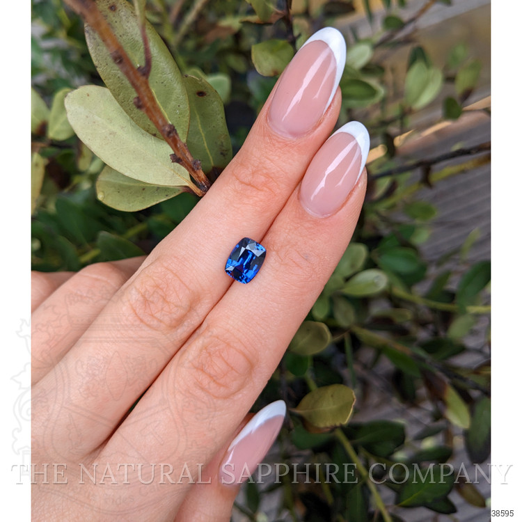 2.90 Ct. Blue Sapphire from Ceylon (Sri Lanka)