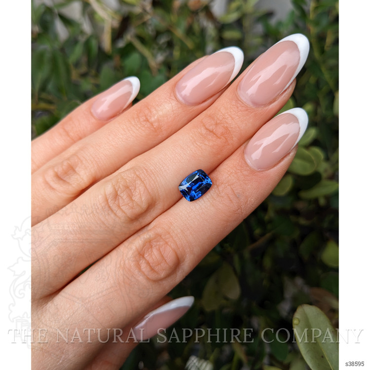 2.90 Ct. Blue Sapphire from Ceylon (Sri Lanka)
