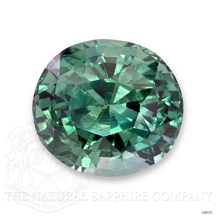 2.08 Ct. Bluish Green Sapphire from Montana