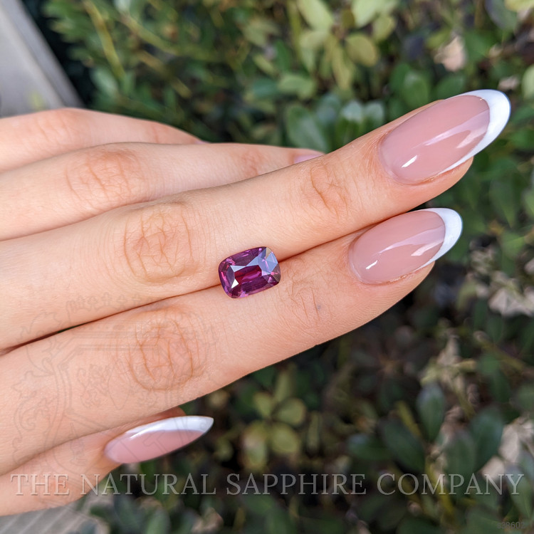 3.78 Ct. Purplish Pink Sapphire from Ceylon (Sri Lanka)