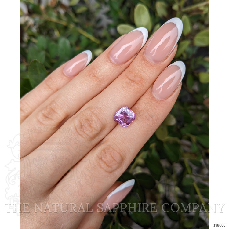 4.15 Ct. Purplish Pink Sapphire from Ceylon (Sri Lanka)