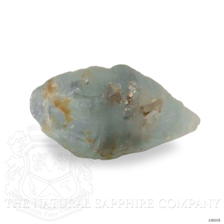 10.10 Ct. Green Sapphire Crystal from Ceylon (Sri Lanka)
