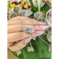 22.36 Ct. Bluish Grey Sapphire Crystal from Ceylon (Sri Lanka) Life Style