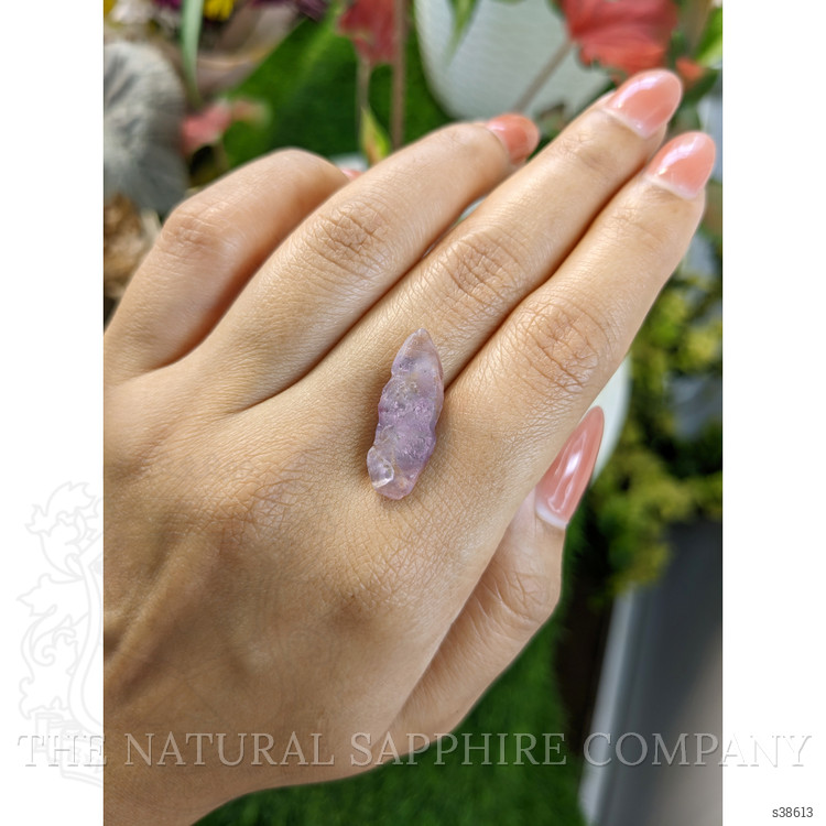 11.05 Ct. Purple Sapphire Crystal from Ceylon (Sri Lanka)