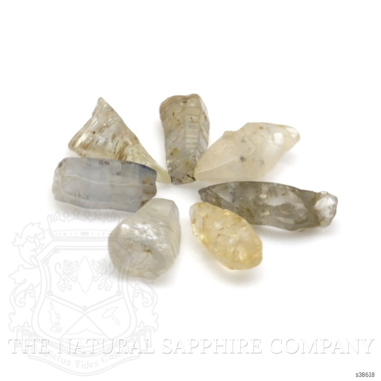 20.89 Ct. Multi Color Sapphire Crystal from Ceylon (Sri Lanka)