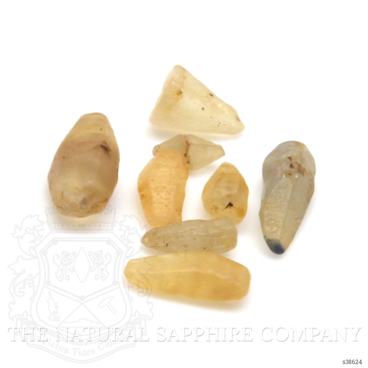 32.04 Ct. Multi Color Sapphire Crystal from Ceylon (Sri Lanka)