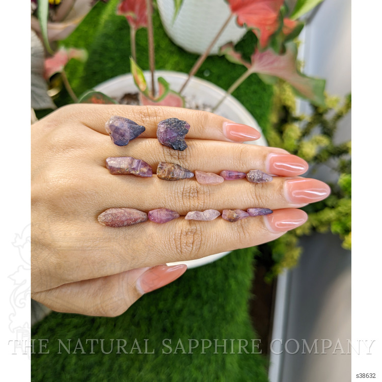 52.73 Ct. Purple Sapphire Crystal from Ceylon (Sri Lanka)