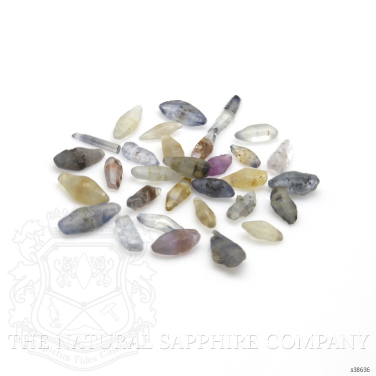 26.41 Ct. Multi Color Sapphire Crystal from Ceylon (Sri Lanka)