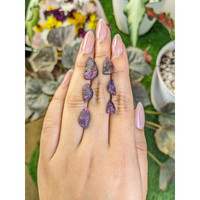 31.16 Ct. Purple Sapphire Crystal from Ceylon (Sri Lanka) Life Style