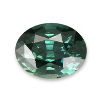 1.81 Ct. Bluish Green Sapphire from Madagascar Video