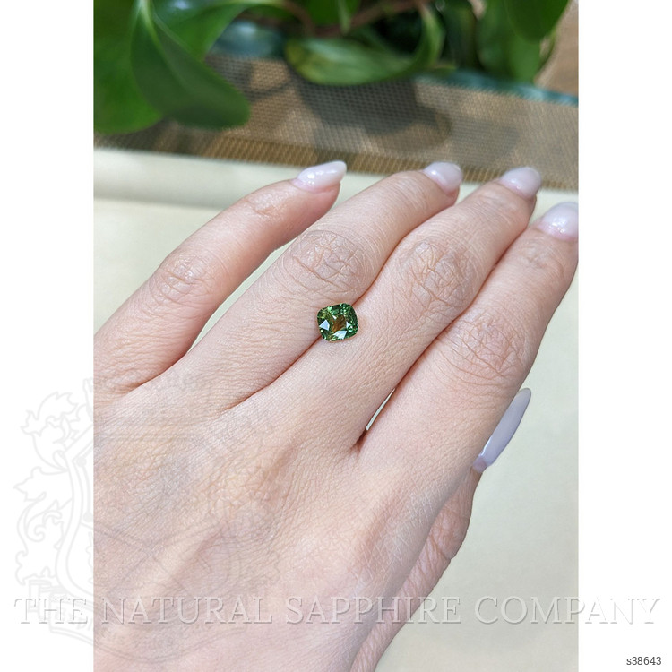 1.61 Ct. Yellowish Green Sapphire from Madagascar