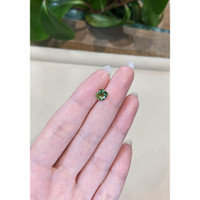 1.61 Ct. Yellowish Green Sapphire from Madagascar Life Style