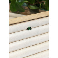 1.52 Ct. Bluish Green Sapphire from Madagascar Life Style