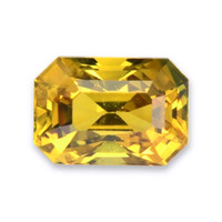 1.19 Ct. Greenish Yellow Sapphire from Madagascar Video
