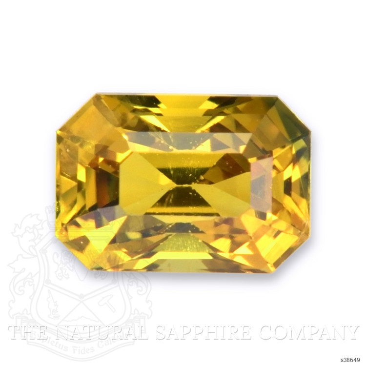 1.19 Ct. Greenish Yellow Sapphire from Madagascar