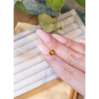 1.19 Ct. Greenish Yellow Sapphire from Madagascar Life Style
