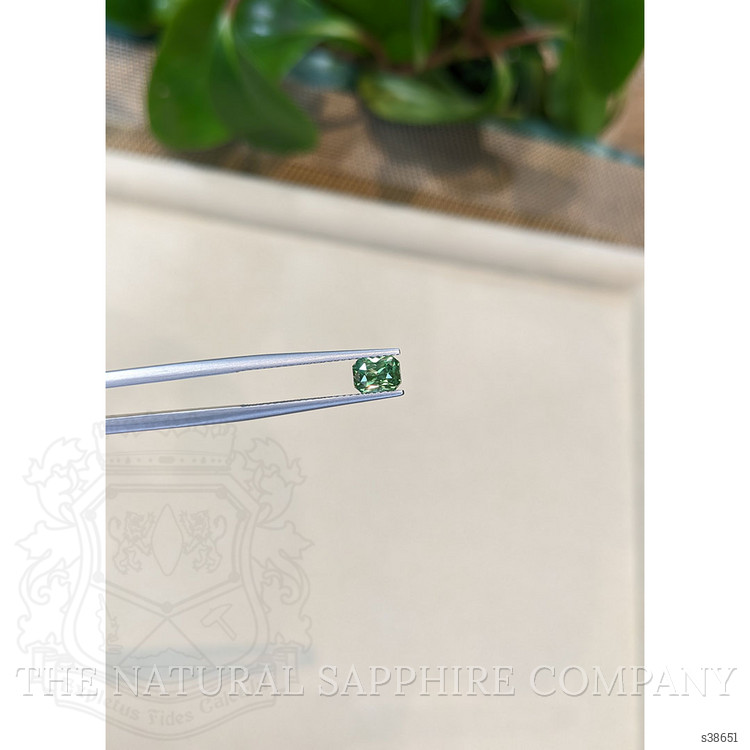 1.04 Ct. Yellowish Green Sapphire from Madagascar