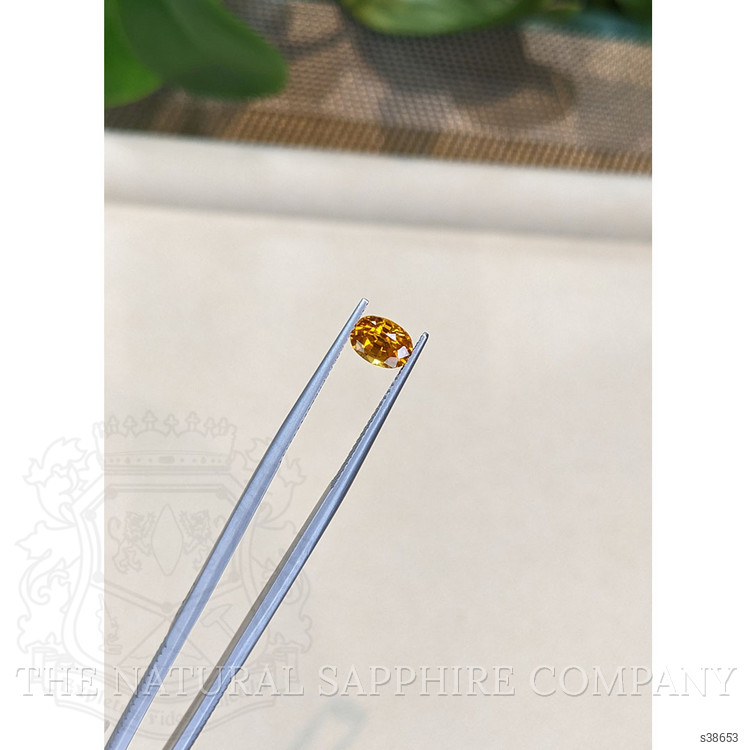 1.32 Ct. Orange Sapphire from Thailand