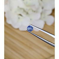 0.57 Ct. Blue Sapphire from Ceylon (Sri Lanka) Life Style