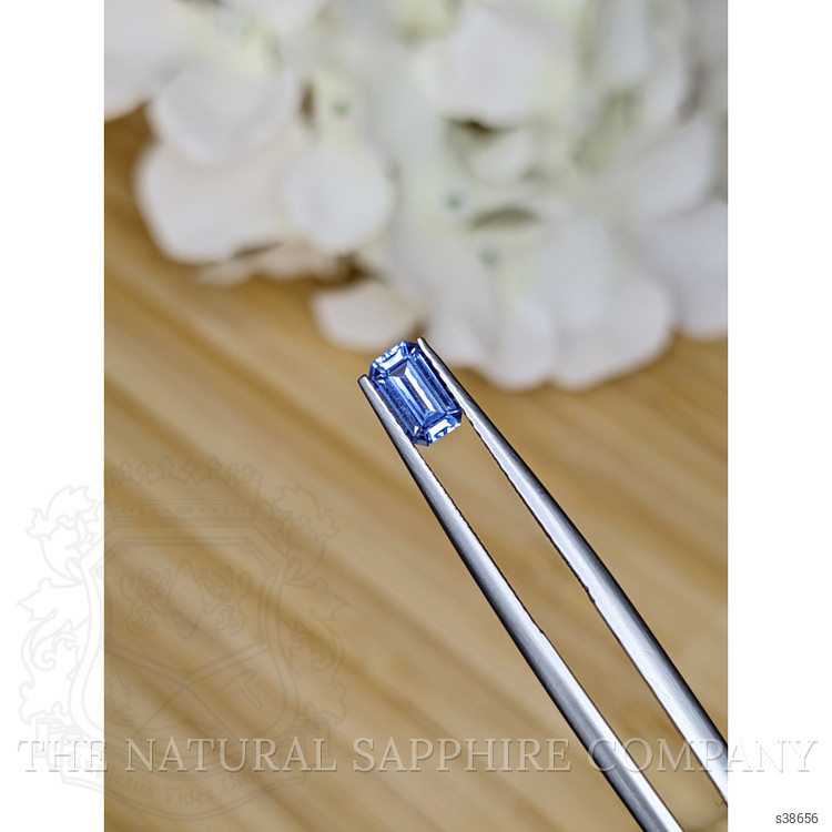 0.66 Ct. Blue Sapphire from Ceylon (Sri Lanka)