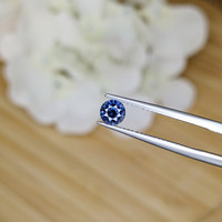 0.57 Ct. Blue Sapphire from Ceylon (Sri Lanka) Life Style
