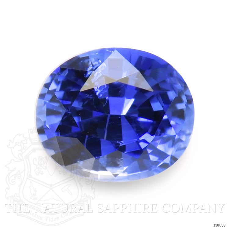 0.52 Ct. Blue Sapphire from Ceylon (Sri Lanka)