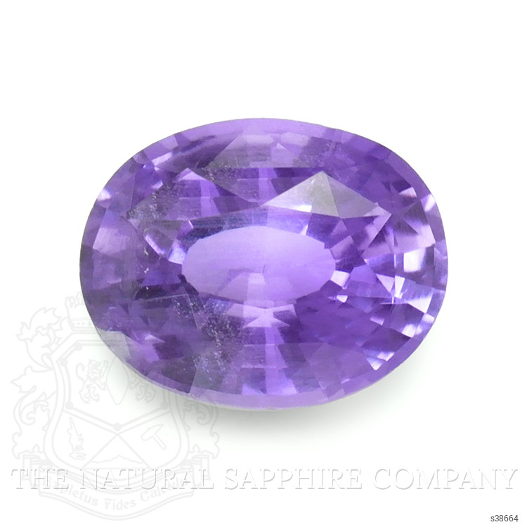 0.69 Ct. Pinkish Purple Sapphire from Madagascar