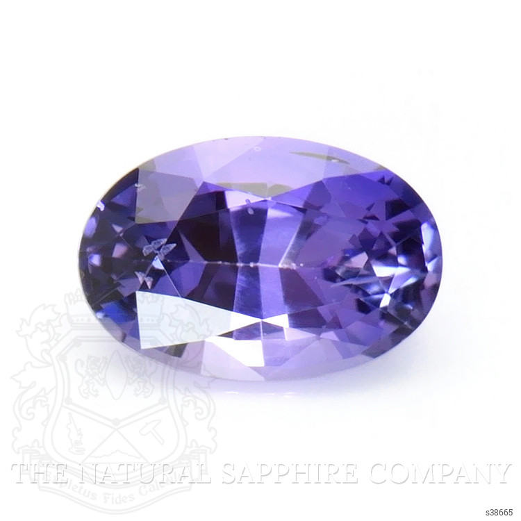 0.88 Ct. Bluish Purple Sapphire from Madagascar