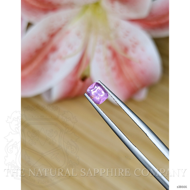 0.80 Ct. Pinkish Purple Sapphire from Madagascar