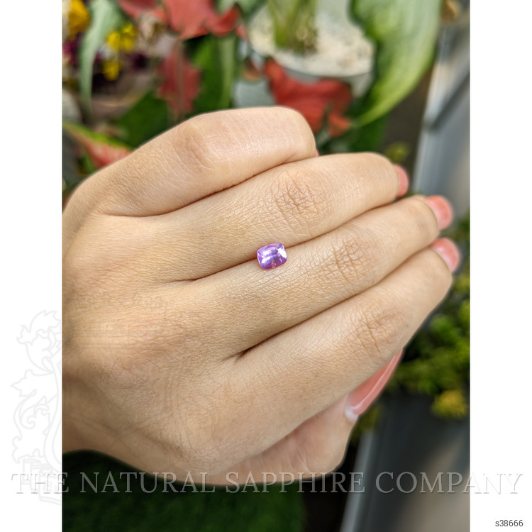 0.80 Ct. Pinkish Purple Sapphire from Madagascar