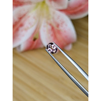0.68 Ct. Pinkish Purple Sapphire from Madagascar Life Style