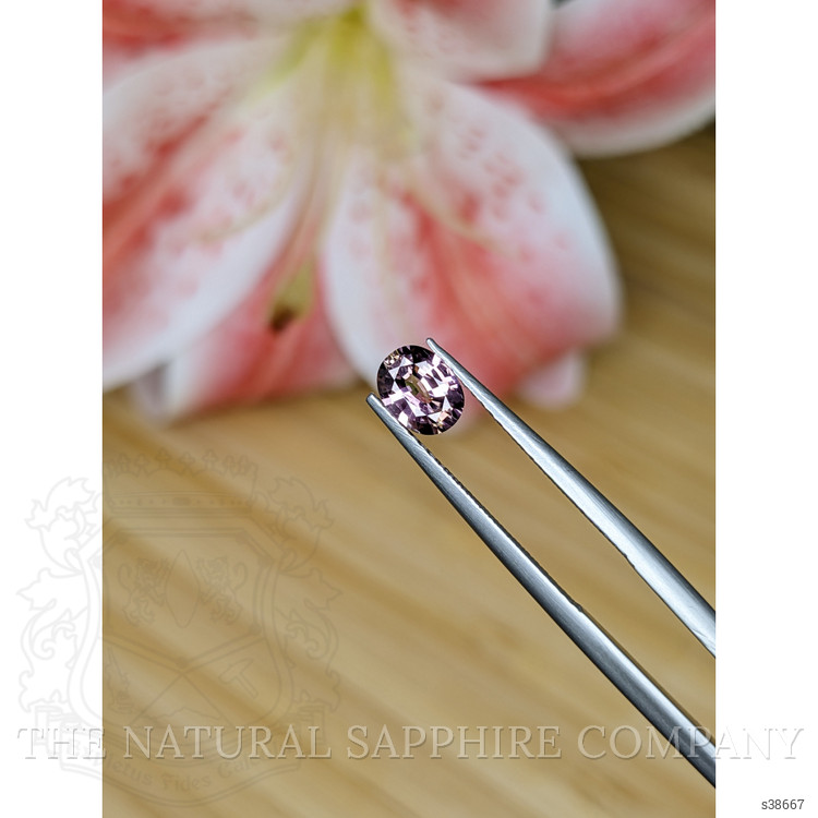 0.68 Ct. Pinkish Purple Sapphire from Madagascar
