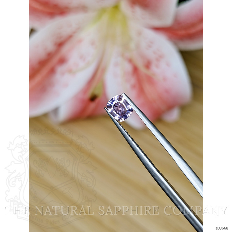 0.66 Ct. Pinkish Purple Sapphire from Madagascar