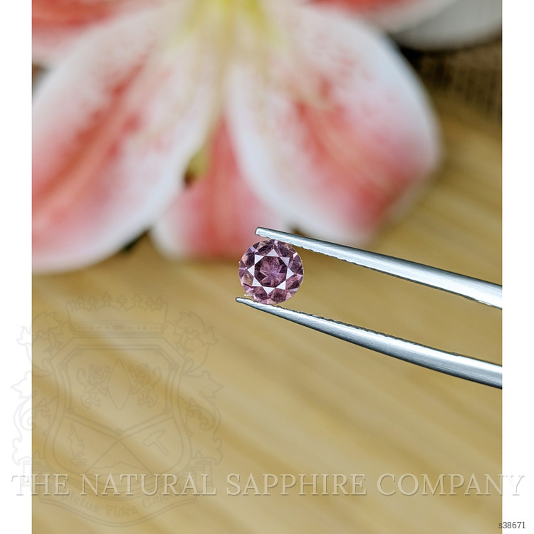 0.83 Ct. Pinkish Purple Sapphire from Madagascar