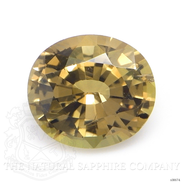 0.89 Ct. Yellowish Brown Sapphire from Madagascar