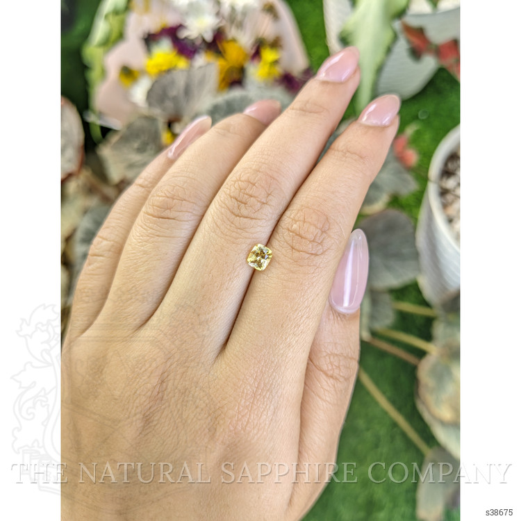 0.77 Ct. Yellow Sapphire from Madagascar