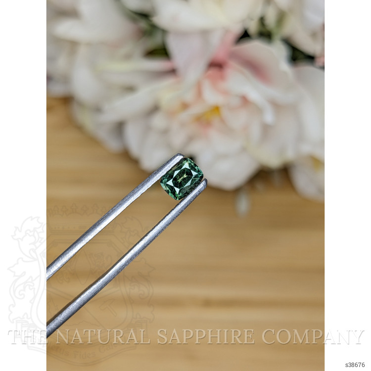 0.90 Ct. Green Sapphire from Madagascar
