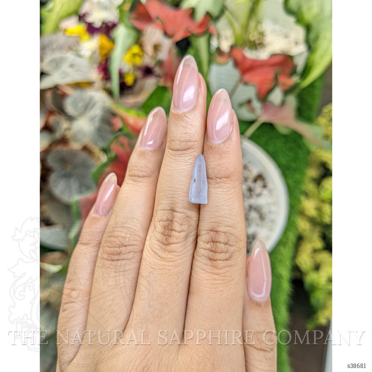 4.30 Ct. Blue Sapphire Crystal from Ceylon (Sri Lanka)