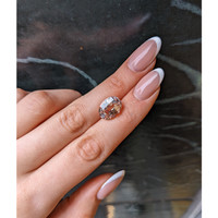 7.78 Ct. Padparadscha Sapphire from Ceylon (Sri Lanka) Life Style