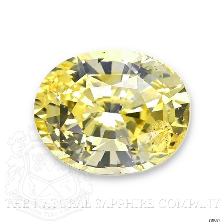 1.55 Ct. Yellow Sapphire from Ceylon (Sri Lanka)