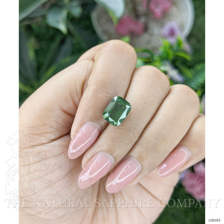 4.19 Ct. Green Sapphire from Madagascar