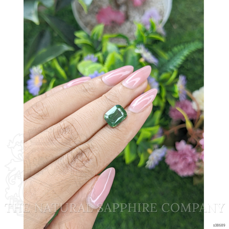4.19 Ct. Green Sapphire from Madagascar