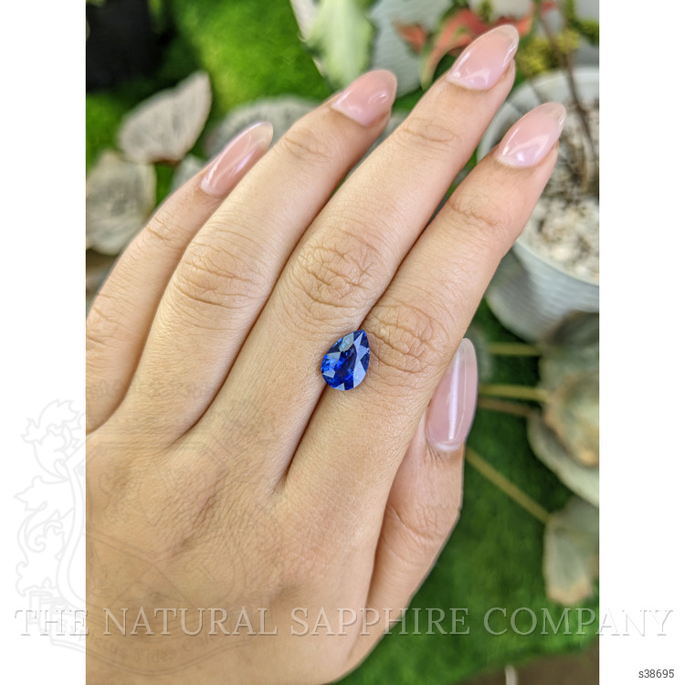 2.53 Ct. Blue Sapphire from Ceylon (Sri Lanka)