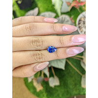 2.53 Ct. Blue Sapphire from Ceylon (Sri Lanka) Life Style
