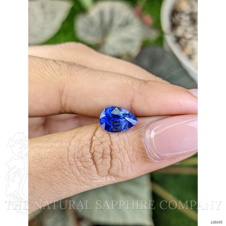 2.53 Ct. Blue Sapphire from Ceylon (Sri Lanka)