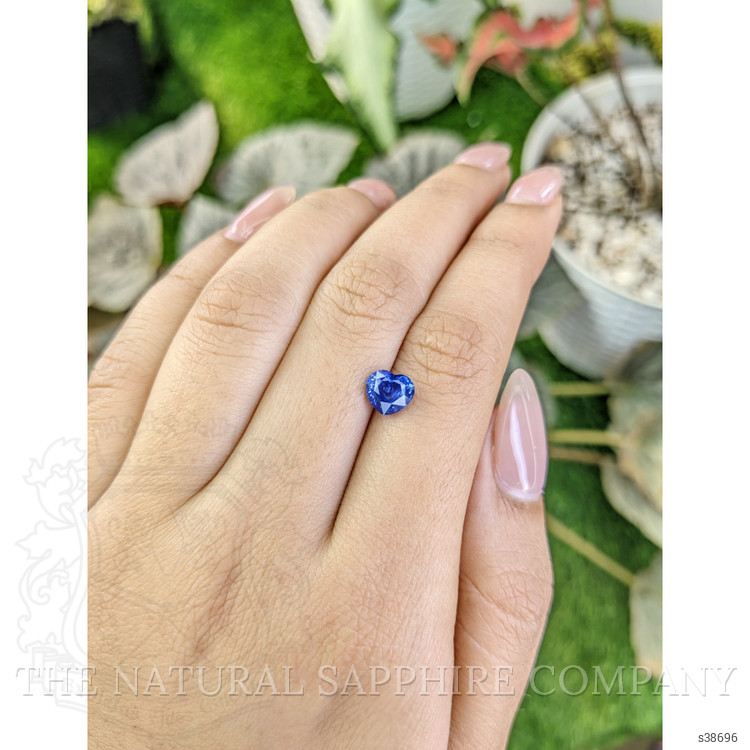 1.66 Ct. Blue Sapphire from Ceylon (Sri Lanka)