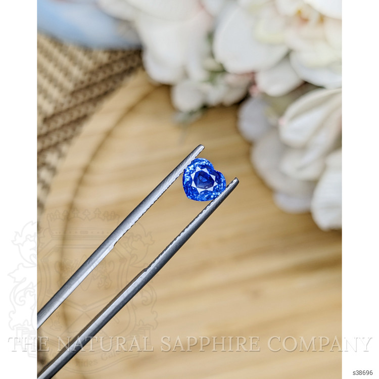 1.66 Ct. Blue Sapphire from Ceylon (Sri Lanka)