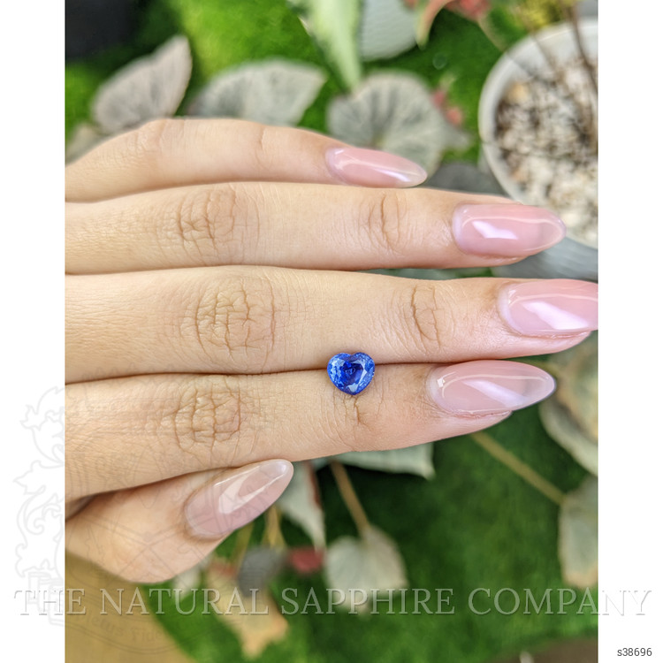 1.66 Ct. Blue Sapphire from Ceylon (Sri Lanka)